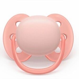 Philips Avent Ultra Soft Pacifier (0-6 months) pink only 4 pack